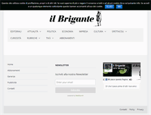 Tablet Screenshot of ilbrigante.com